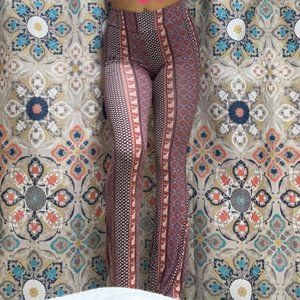 Charlotte Russe  Tribal Hippie Flare Pants